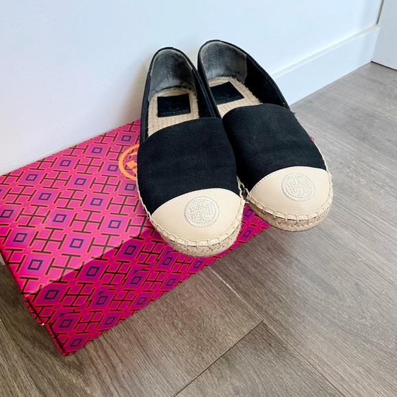 Tory Burch Color Block Flat Espadrille - Picture 2 of 7